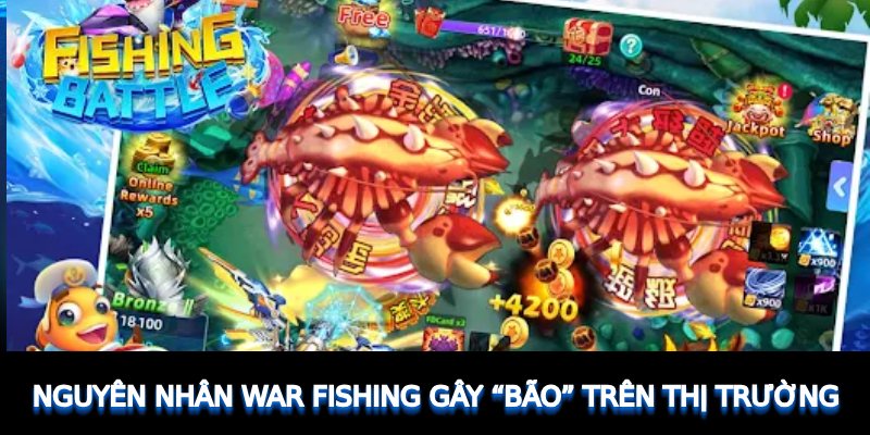 Nguyên nhân War Fishing gây “bão” trên thị trường